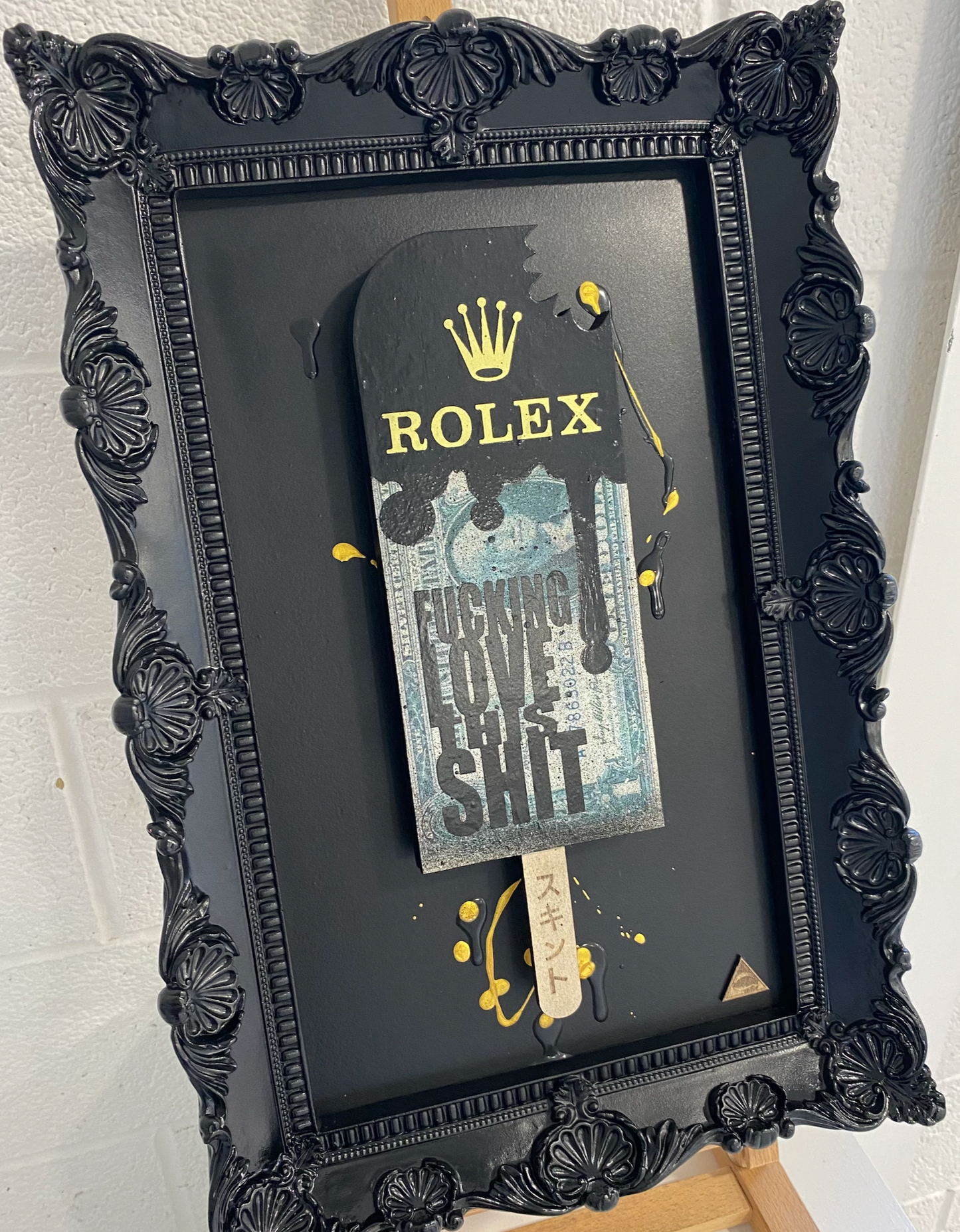 the RESERVED vault - ROLEX - F***ing Love This Shit. Unique Ornate Frame.