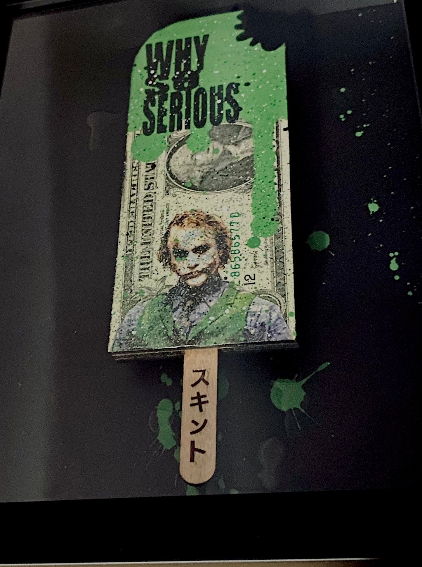 the PLAYERS lounge - The Joker Why So Serious.