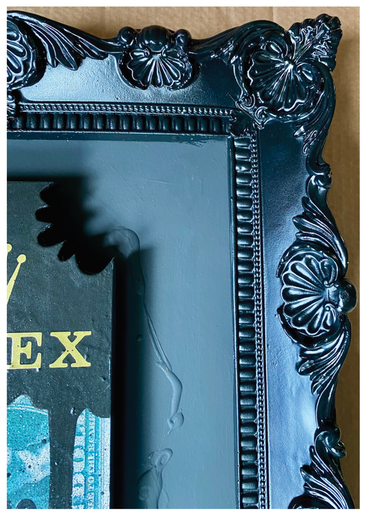 the RESERVED vault - ROLEX - F***ing Love This Shit. Unique Ornate Frame.