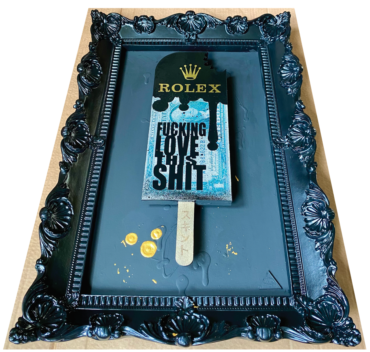 the RESERVED vault - ROLEX - F***ing Love This Shit. Unique Ornate Frame.