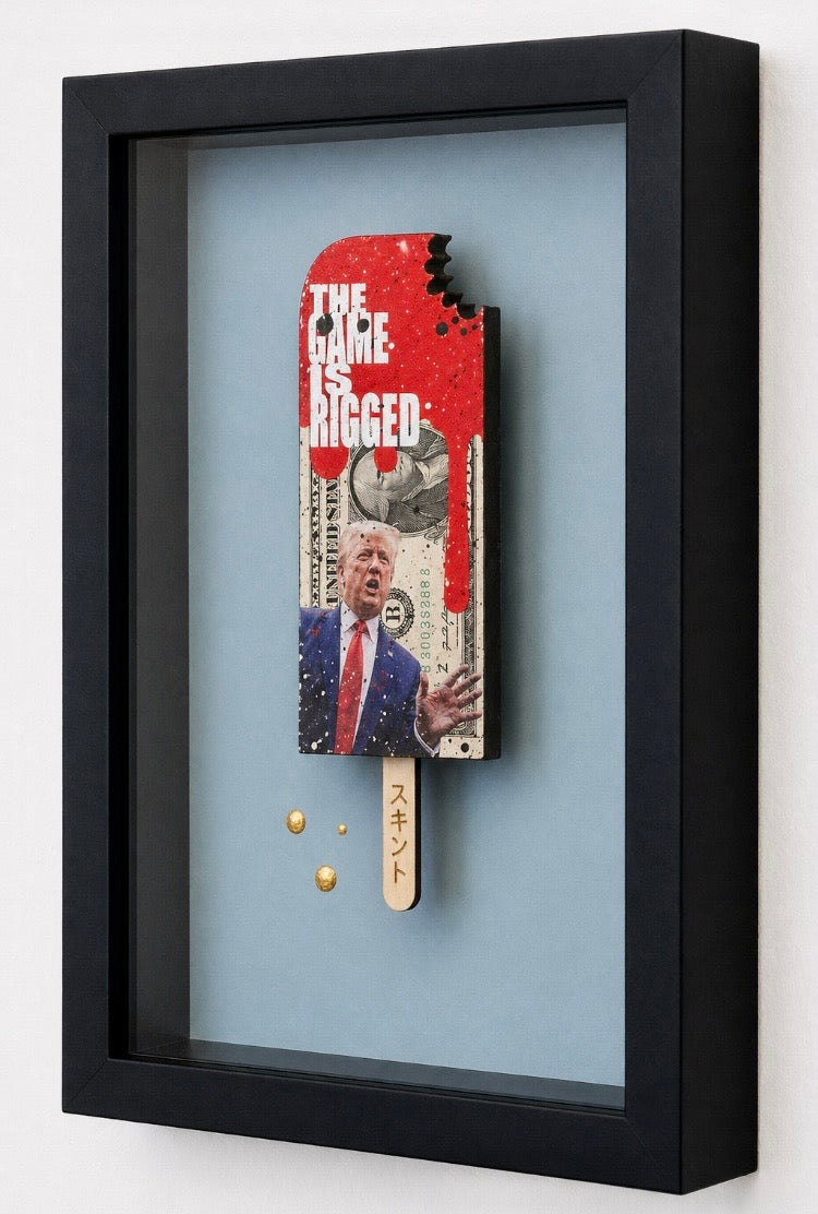 the PLAYERS lounge - Trump (RED) - The Game Is Rigged.